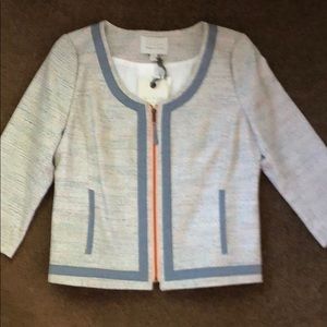 Woman’s Multi-Colored Tweed Jacket